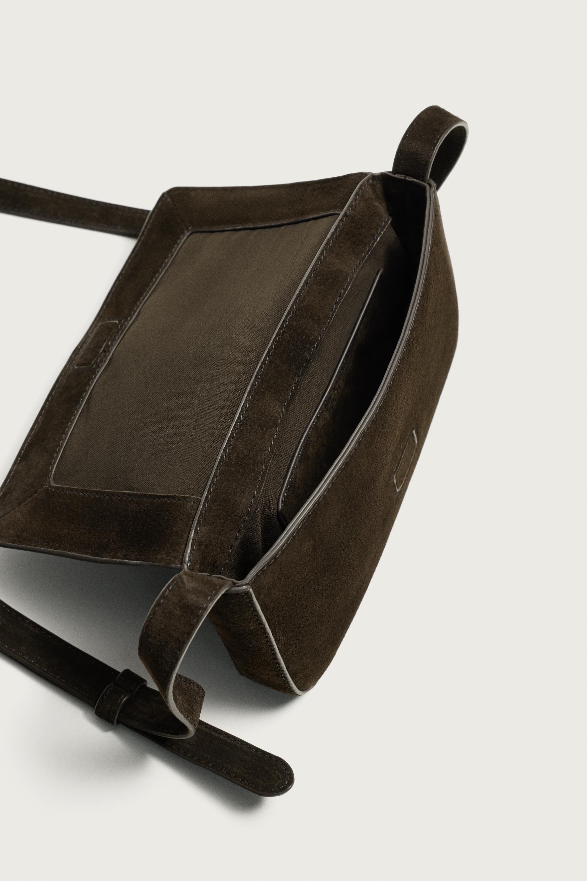 LEATHER CROSSBODY BAG
